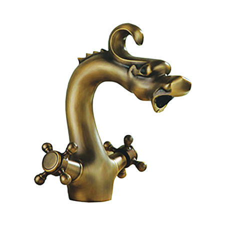 Vòi lavabo nóng lạnh bằng đồng EV-2010