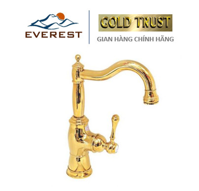 Vòi Rửa chén Mạ Vàng EVEREST EV-MV27