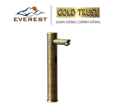 Vòi nước (vòi lavabo) cao cảm ứng bằng đồng EV-3004