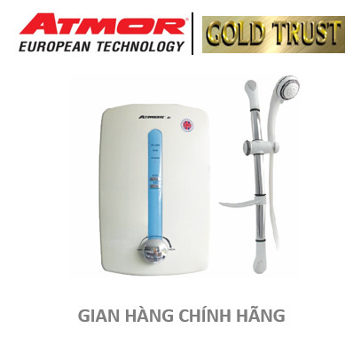 Máy nước nóng trực tiếp ATMOR - Hệ thống ELCB chống giật an toàn model: AT-368E