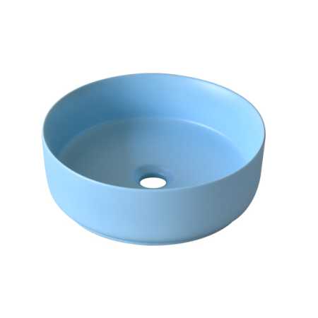 Chậu Lavabo Đặt Bàn Màu Xanh EVEREST EV-CS06