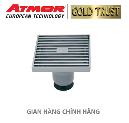 Phễu thoát sàn chống mùi hôi & côn trùng ATMOR Model: 8108