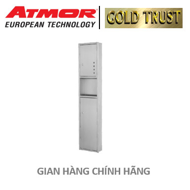Hộp giấy âm tường - inox SUS 304 ATMOR Model: TD-8334S