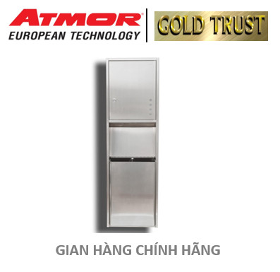 Hộp giấy âm tường - Inox SUS 304 ATMOR Model: TD-8336S