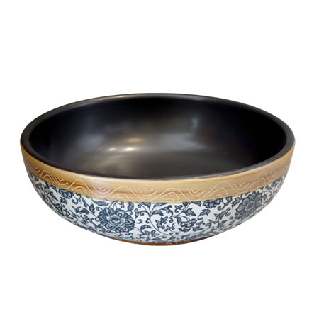 Lavabo Sứ Hoa Văn EVEREST EV-CĐ04