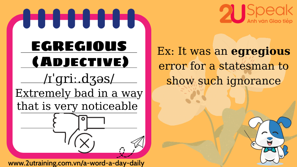 Egregious Error