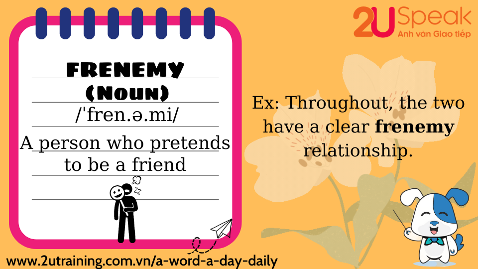 A Word A Day - Frenemy