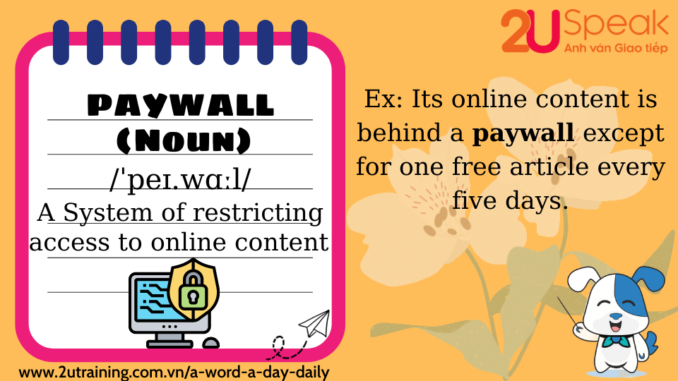 A Word A Day - Paywall