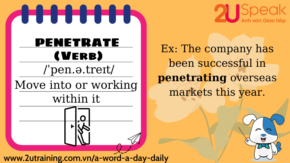 A Word A Day - Penetrate