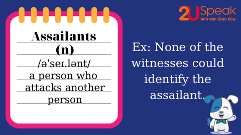 A Word A Day - Assailant 