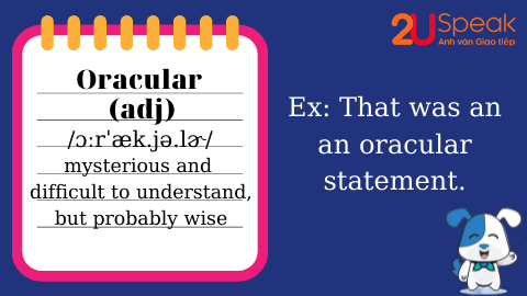 A Word A Day -Oracular 