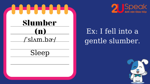 A Word A Day - Slumber 