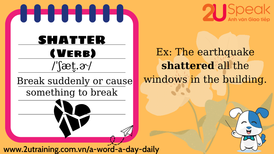 A Word A Day - Shatter