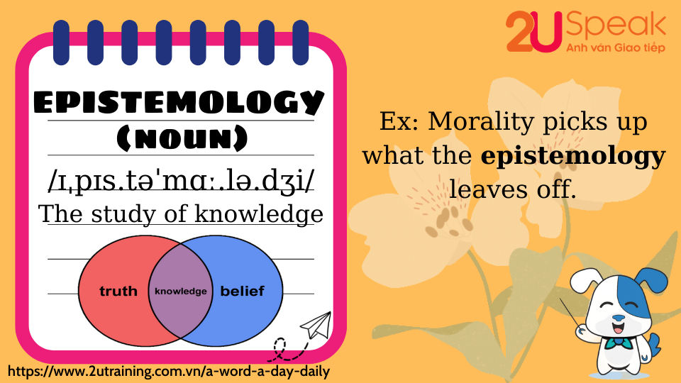 A Word A Day - Epistemology