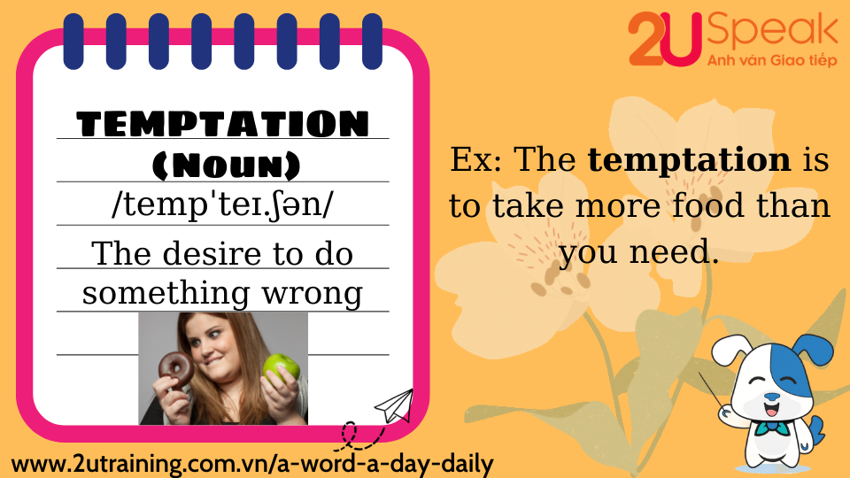 A Word A Day - Temptation