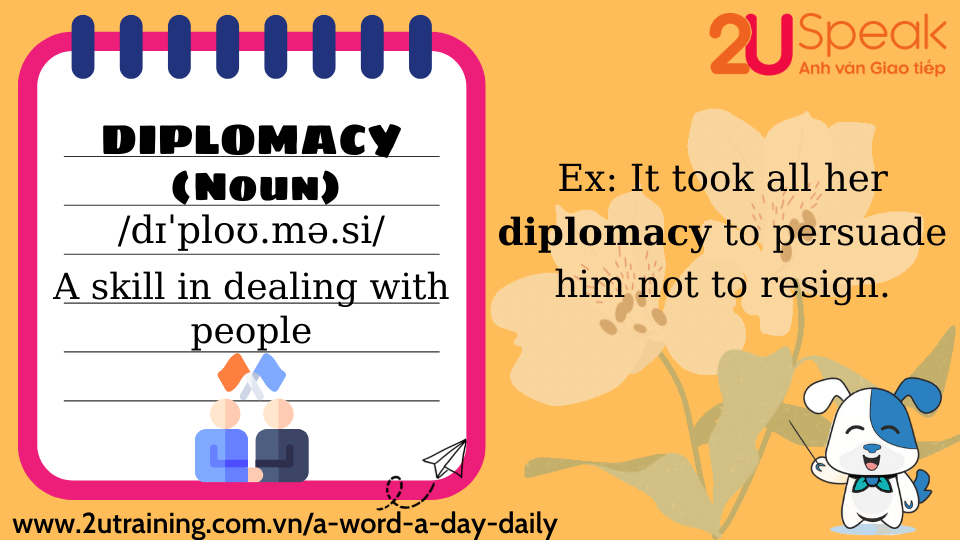 A Word A Day - Diplomacy