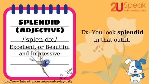 A Word A Day - Splendid