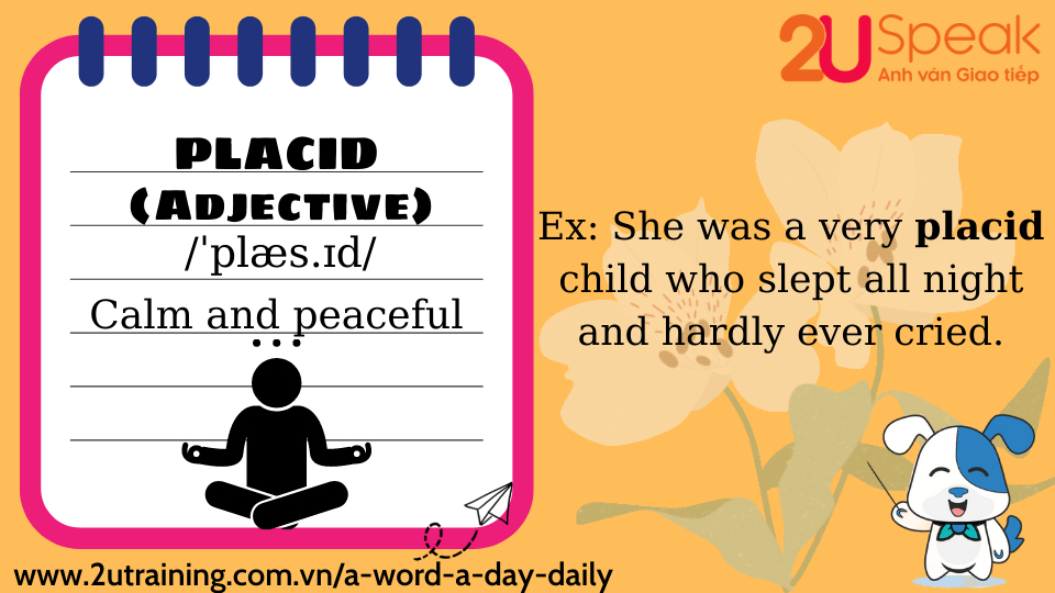 A Word A Day - Placid