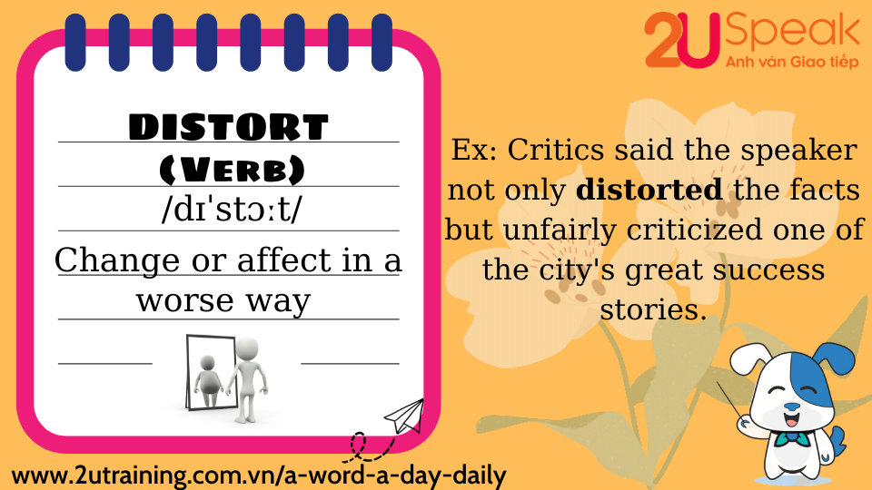 A Word A Day - Distort