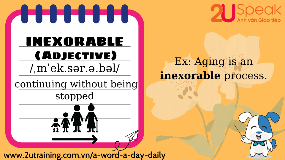 A Word A Day - Inexorable