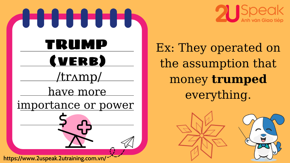 A Word A Day - Trump