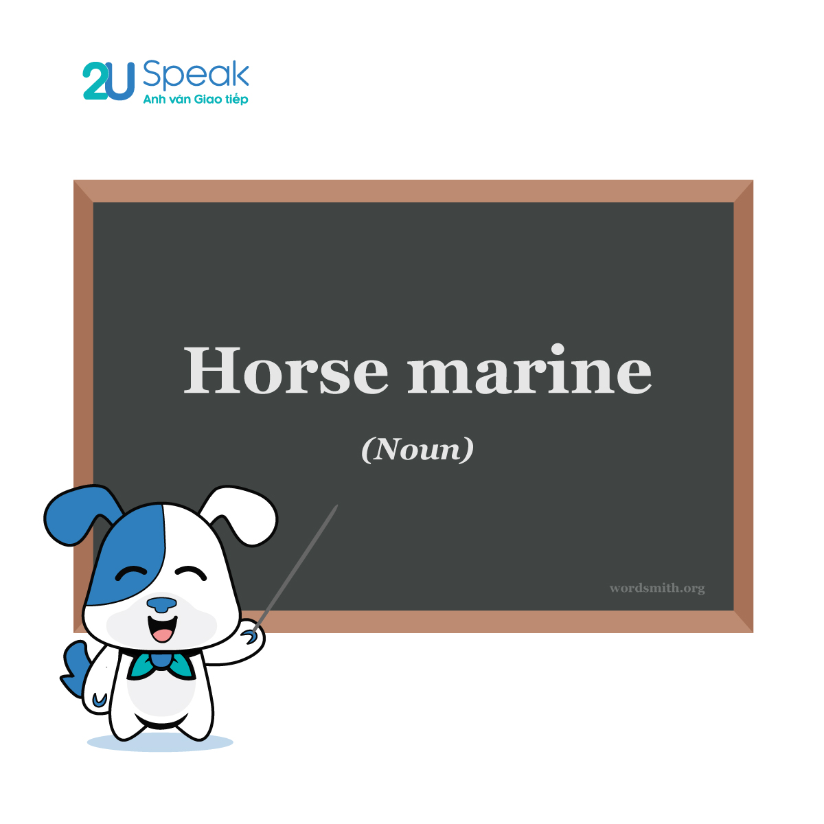 A Word a Day - Horse marine