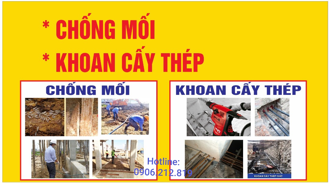 PHÒNG, CHỐNG MỐI CÔNG TRÌNH