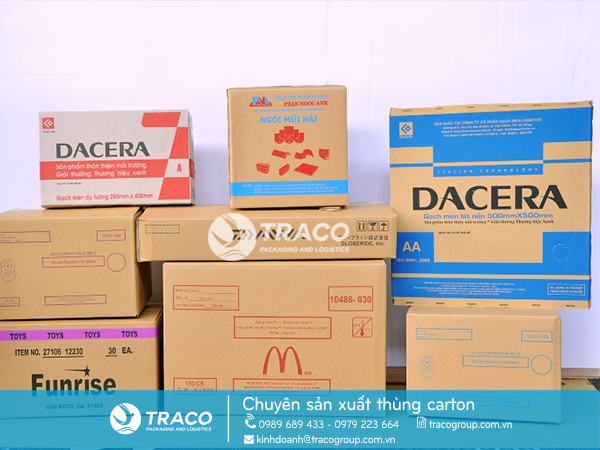 Hộp Carton Đựng Gạch Men Cao Cấp