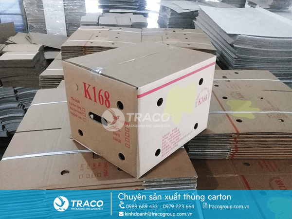 Thùng Carton Đựng Xoài Xuất Khẩu