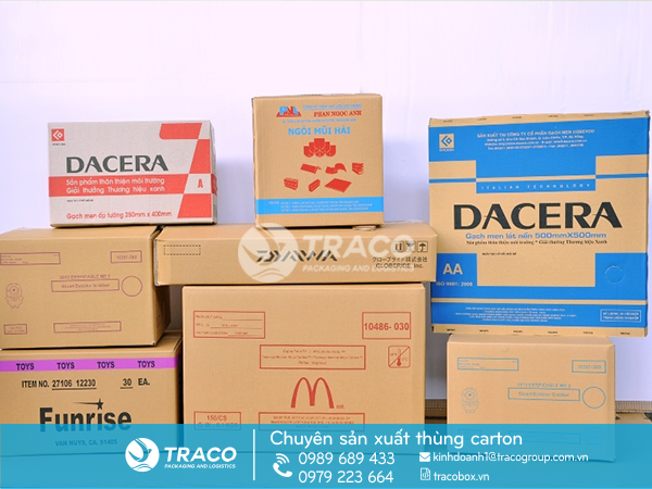 Thùng Carton Đựng Gạch Men Cao Cấp