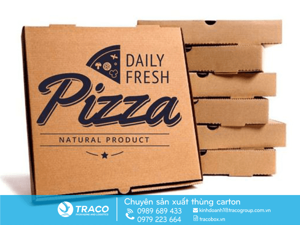 Hộp Giấy Đựng Pizza