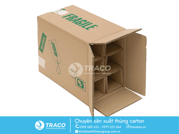 THÙNG CARTON ĐỰNG RƯỢU