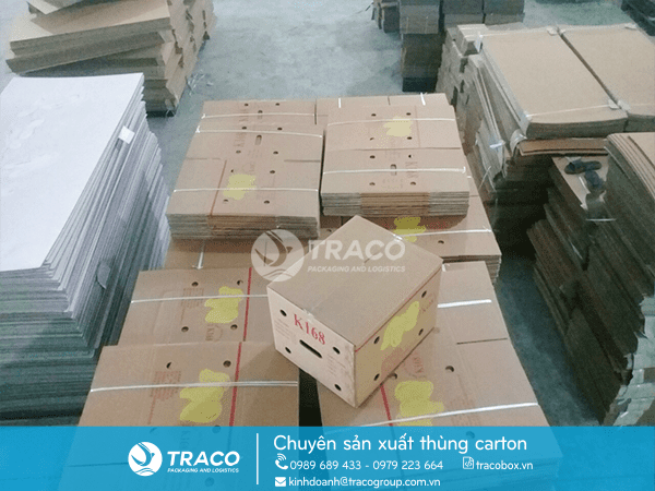 THÙNG CARTON ĐỰNG XOÀI XUẤT KHẨU