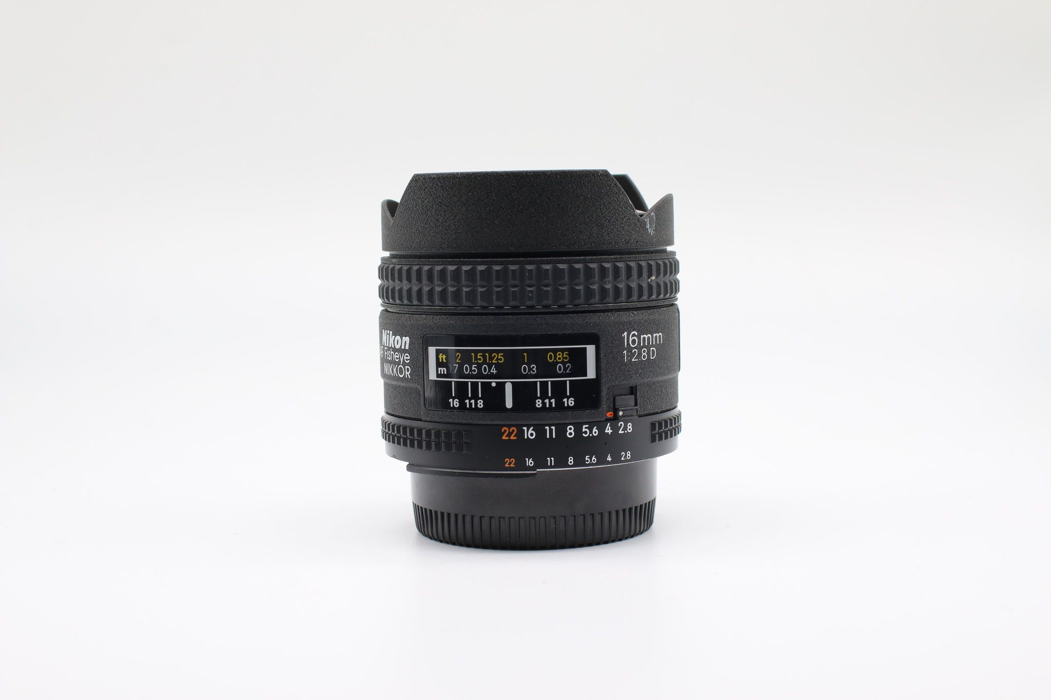 Ống kính Nikon 16mm F2.8D AF Fisheye, Mới 98%