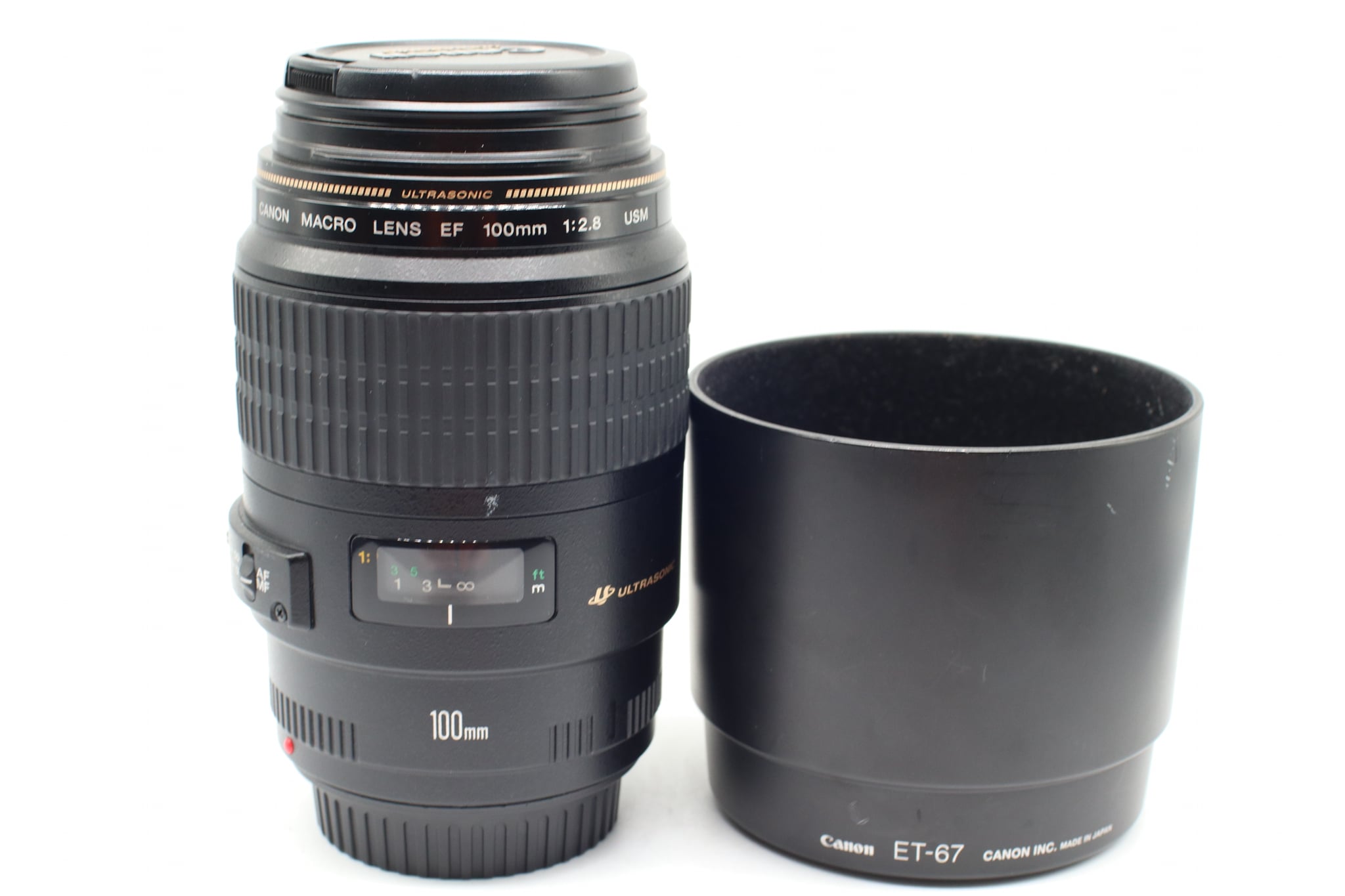 Ống Kính Canon EF100mm f/2.8 Macro USM Fullbox, 98%