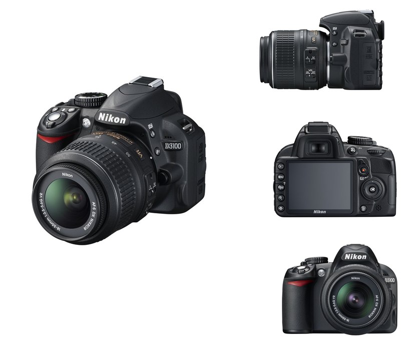 Nikon D3100 + Lens 18-55mm VR
