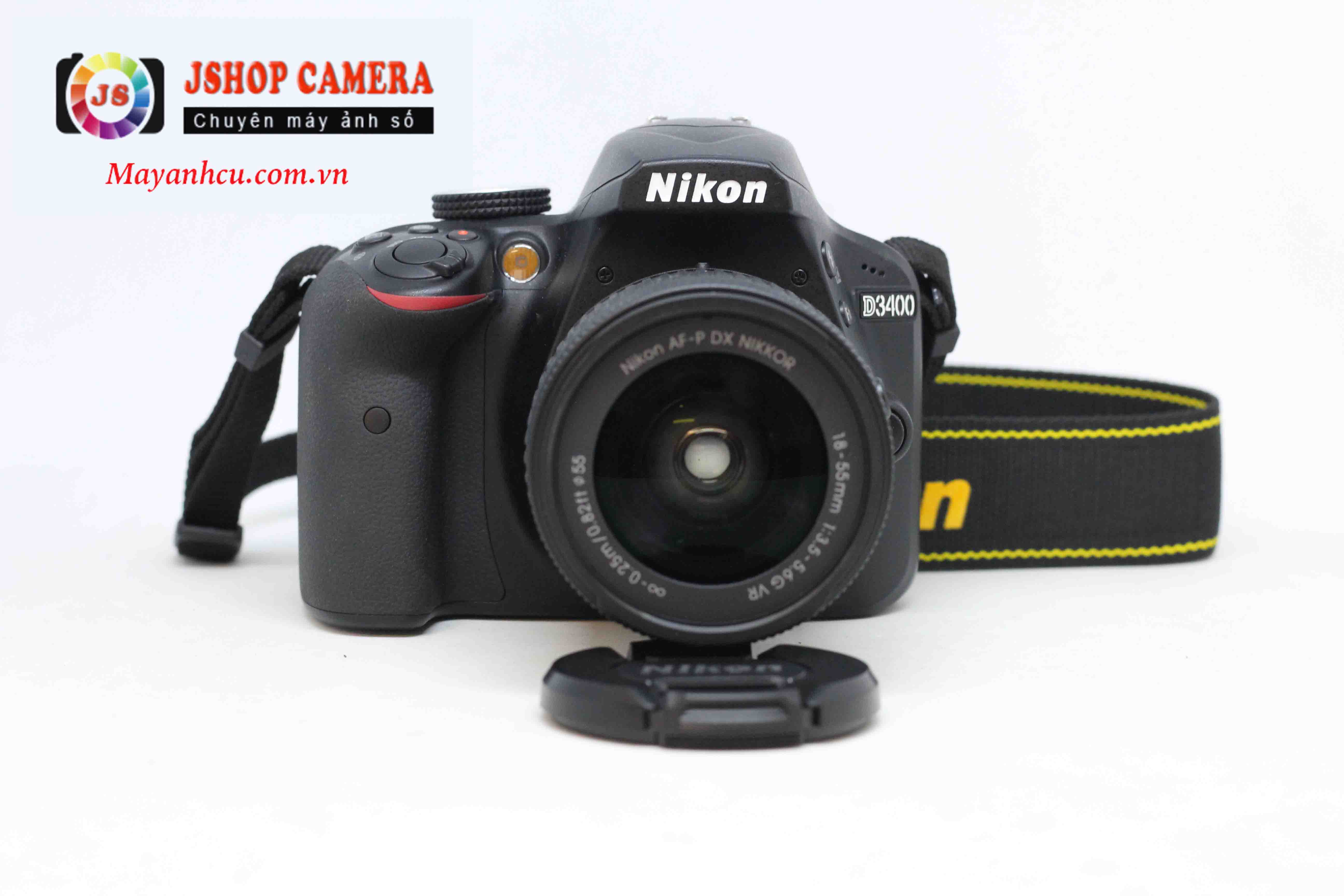 Máy ảnh Nikon D3400 + Lens 18-55mm F/3.5-5.6 VR ( Hàng chính hãng VIC VN )