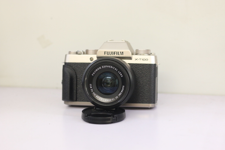 Máy Ảnh Fujifilm X-T100 Kèm Ống XC 15-45mm f/3.5-5.6 OIS PZ