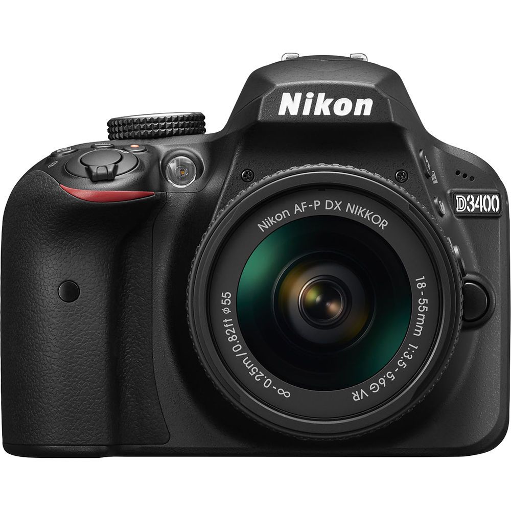 Nikon D3400 + Lens AF-P 18-55 F/3.5-5.6G VR