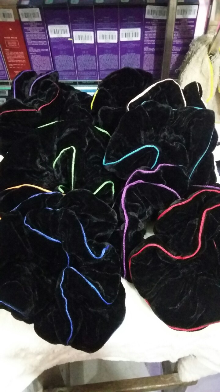 Cột tóc nhung viền GB50