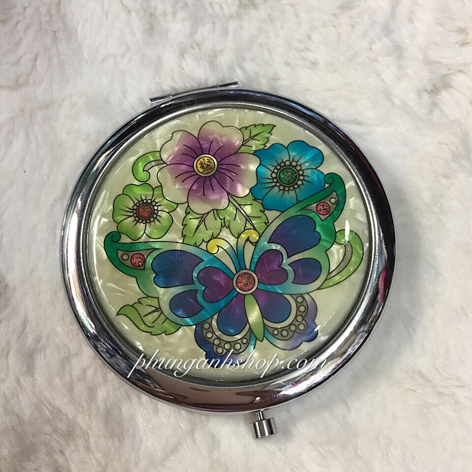 Kíếng soi hai mặt bỏ túi