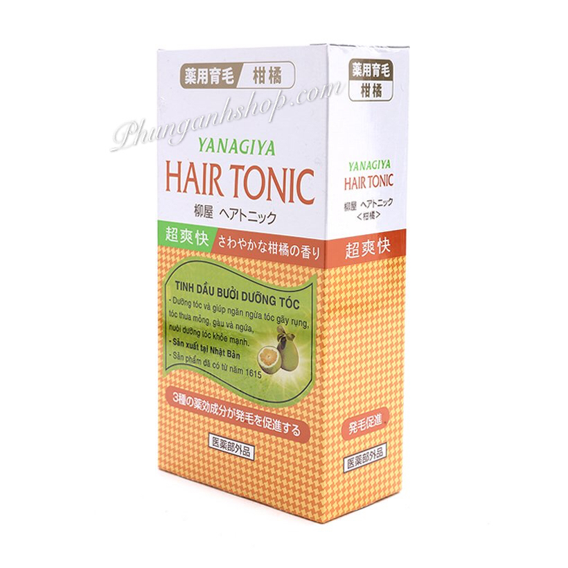 Tinh dầu bưởi mọc tóc yanagiya hair tonic