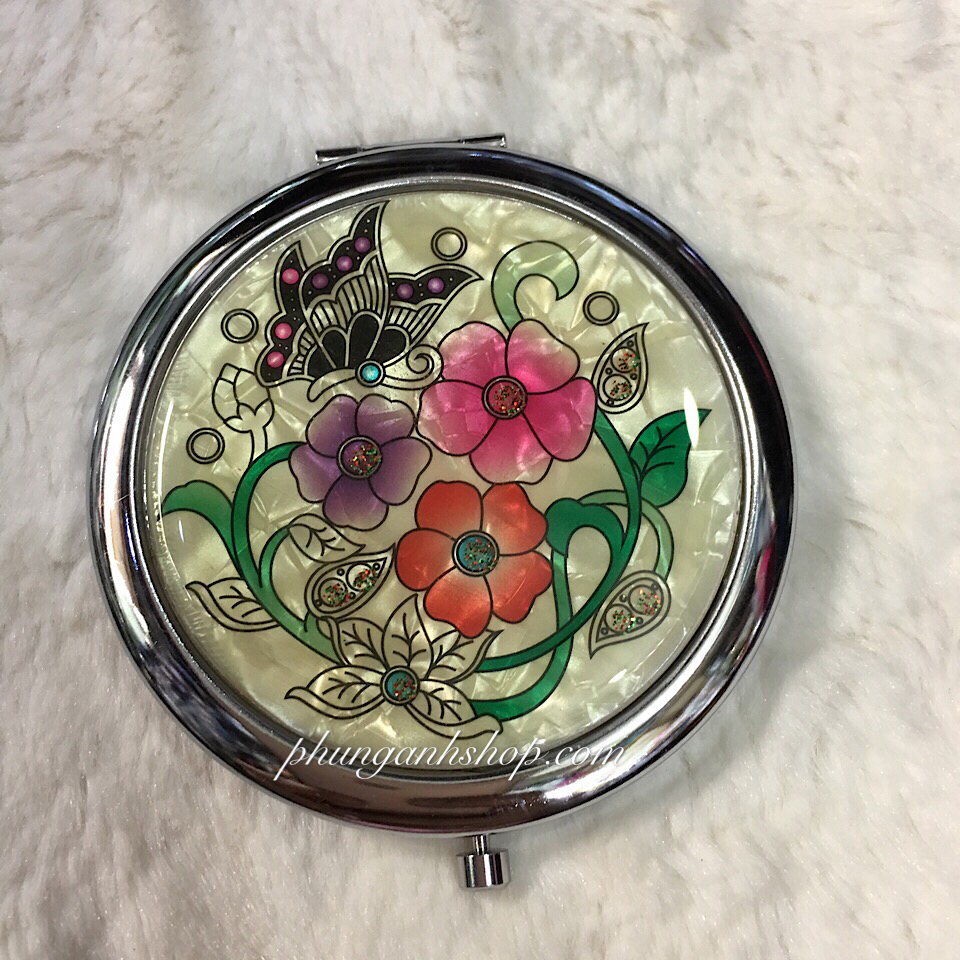 Kíếng soi hai mặt bỏ túi