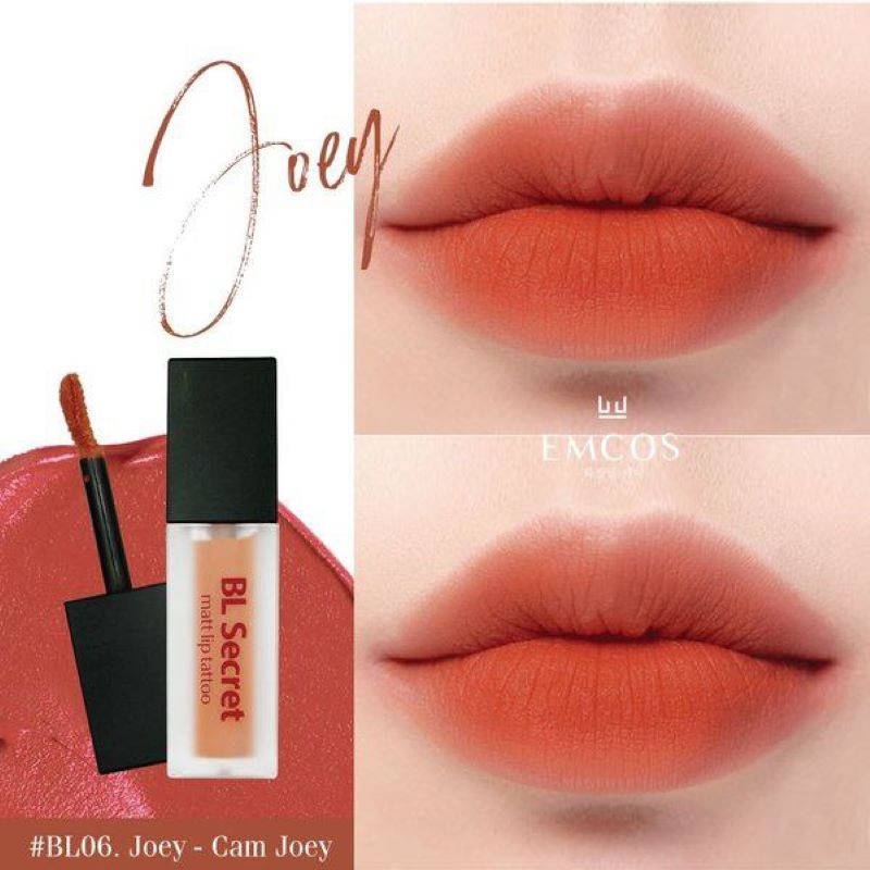Son kem lì không trôi BL Secret matte lip tattoo