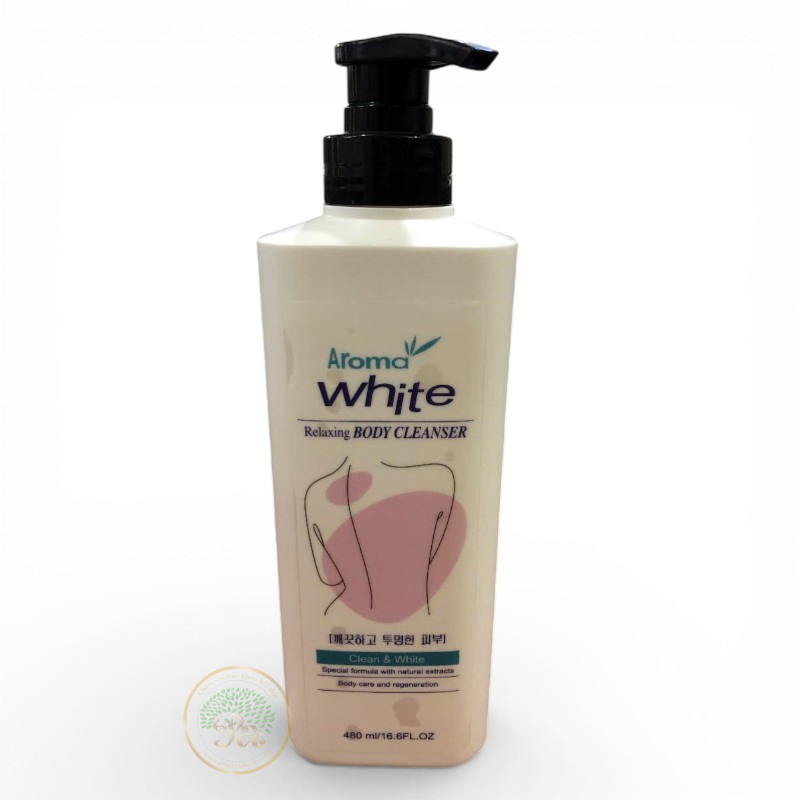 Sửa tắm Aroma White Relaxing Body Cleanser - xuất xứ từ Hàn Quốc.