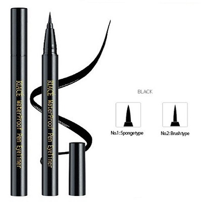 Bút kẻ viền mí mắt nước eyeliner Riace Waterproof Pen Eyeliner Hàn Quốc