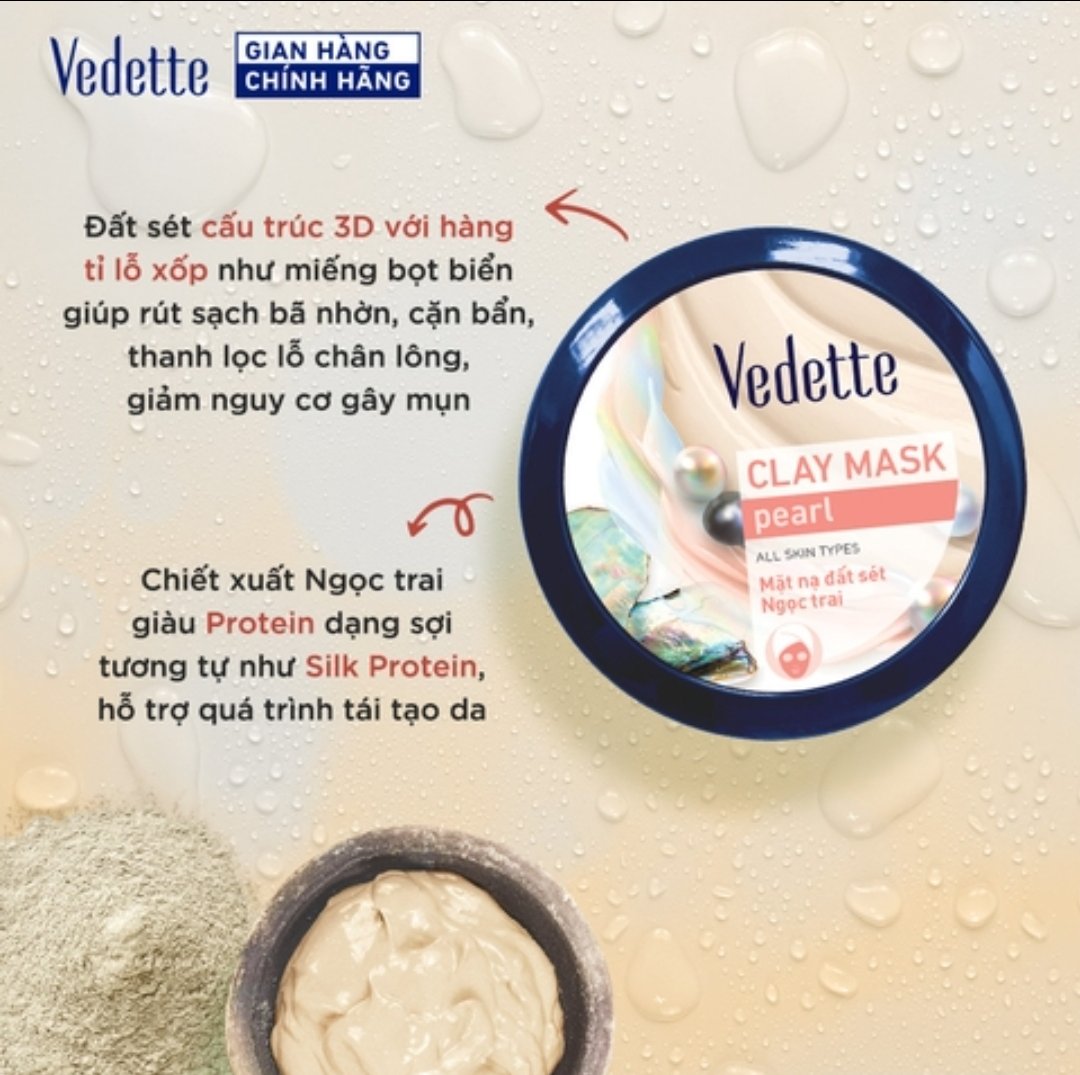 Mặt nạ Đất sét Ngọc Trai