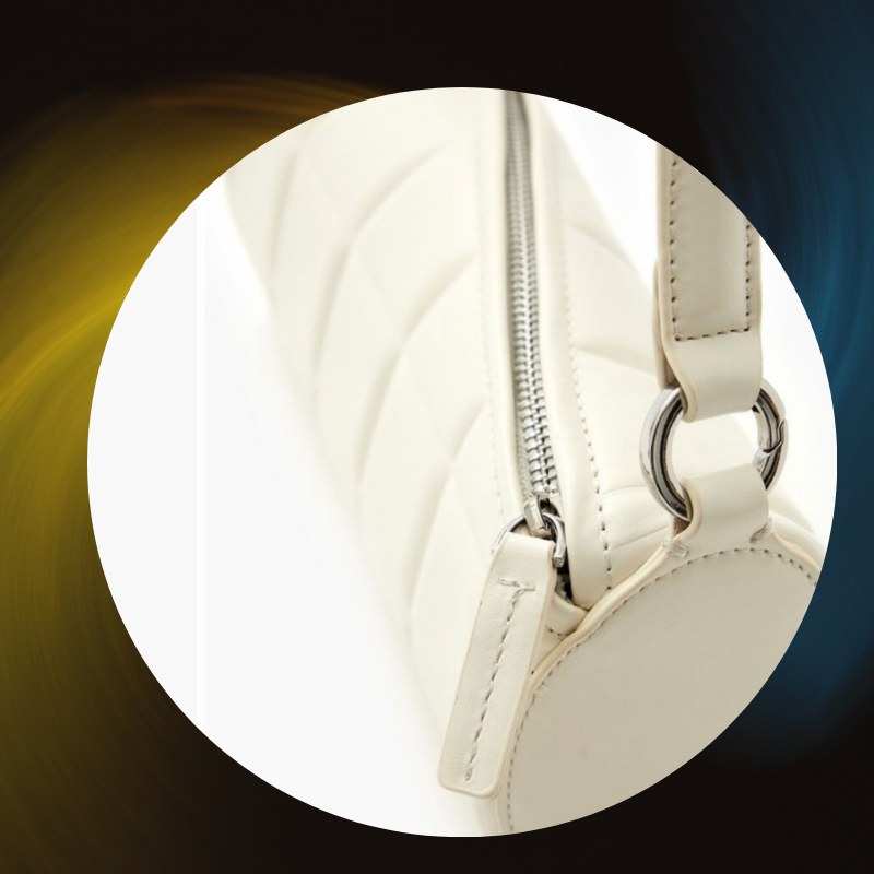 Bóp ví dạ tiệc hạt xoàn trắng F21