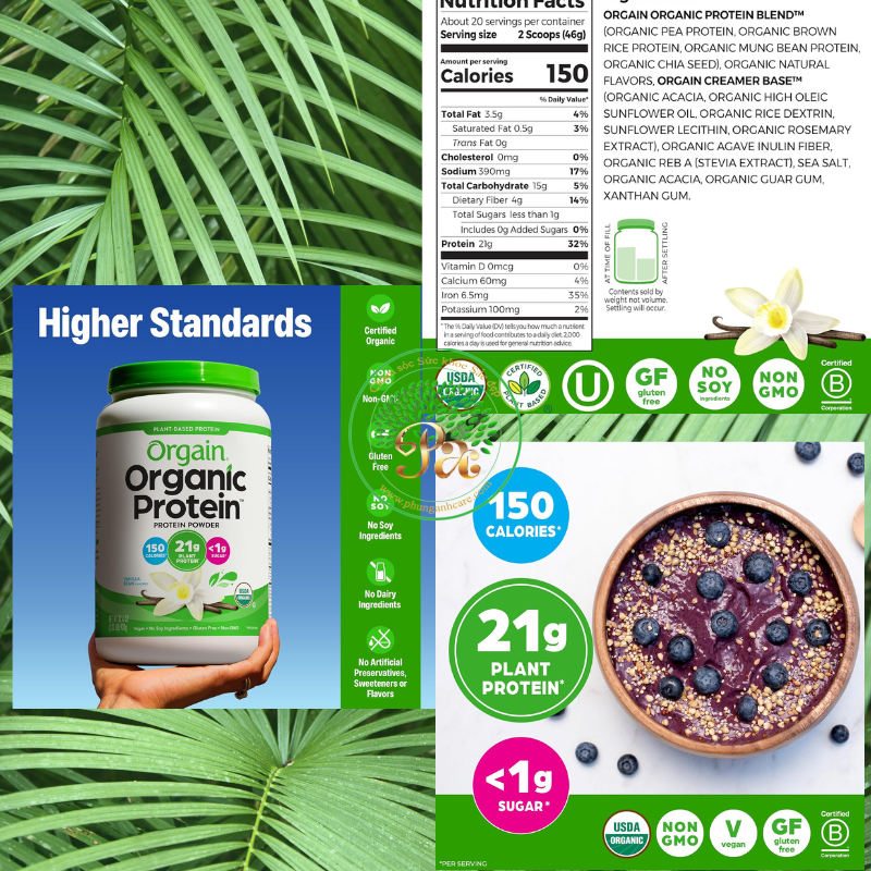 Protein uống mua từ USA