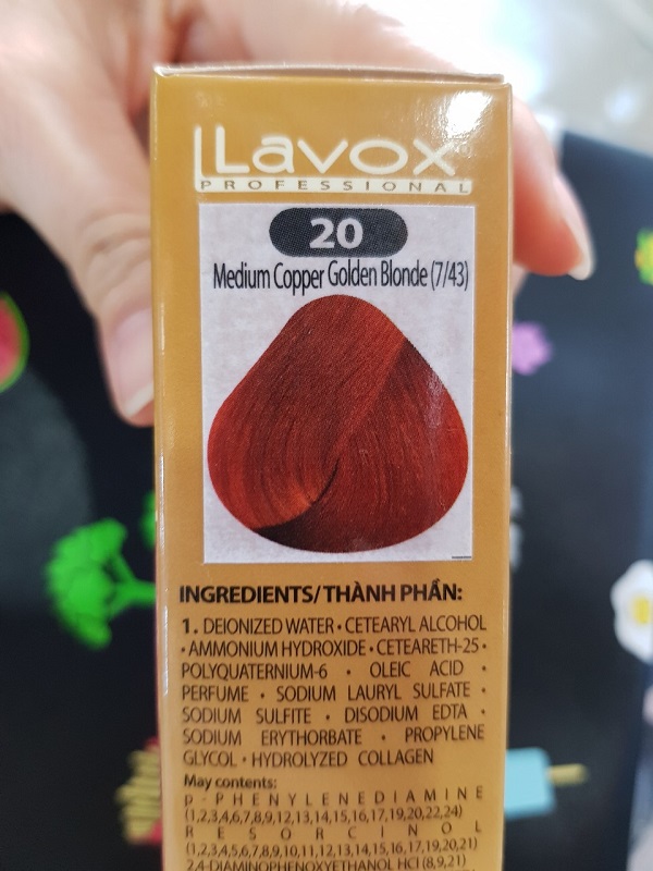 Nhuôm tóc Lavox